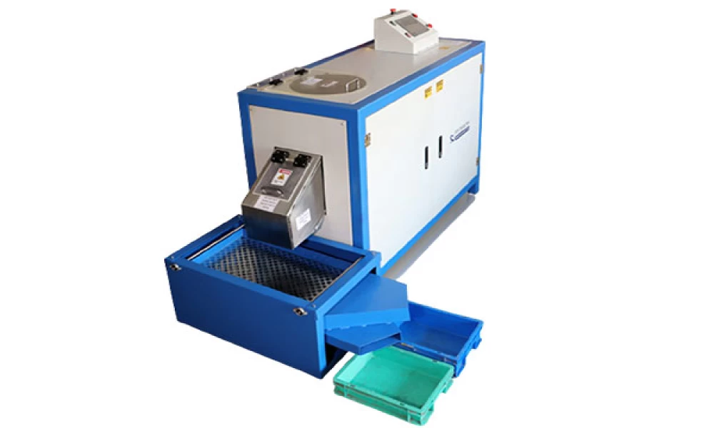 Spin Trim Deflashing Machine